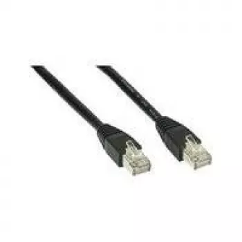Wentronic Goobay CAT 5e Patch Laidas, U/UTP, Juodas, 30 m - CCA Vario Mišinys (68650)
