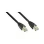 Wentronic Goobay CAT 5e Patch Laidas, U/UTP, Juodas, 30 m - CCA Vario Mišinys (68650)
