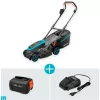 Belaidis vejapjovės komplektas PowerMax 37/36V P4A, 36V (2x18V) (juoda/pilka, 2x Li-Ion akumuliatorius 4,0Ah, POWER FOR ALL ALLIANCE)