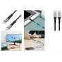 LogiLink USB-C® Kabel USB 3.2 Gen2x2 USB-C® Stecker 1.50 m Schwarz mit LED, 4K UHD, beidseitig verwendbarer Stecker CU0433 (CU0433)