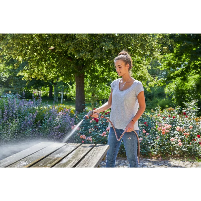 Gardena ecoPulse purškimo pistoletas, pilkai oranžinis