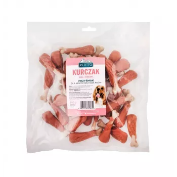 PETITTO Vištienos kojelės šunų skanėstas 500g