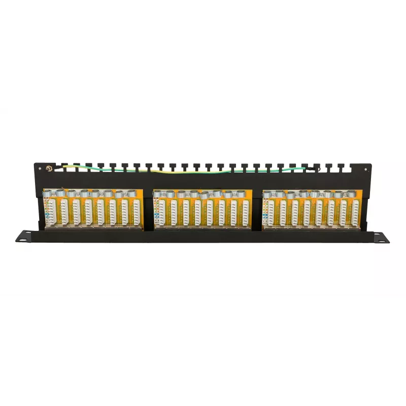 Extralink CAT6 STP V2 | Patchpanel | 24 prievadai