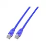 EFB Elektronik EFB K8104BL.3 - Cat.6 U/UTP pataisas CCA, 3 m, mėlyna