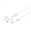 USB 2.0 šakotuvas Digitus Slim Spider DA-70216