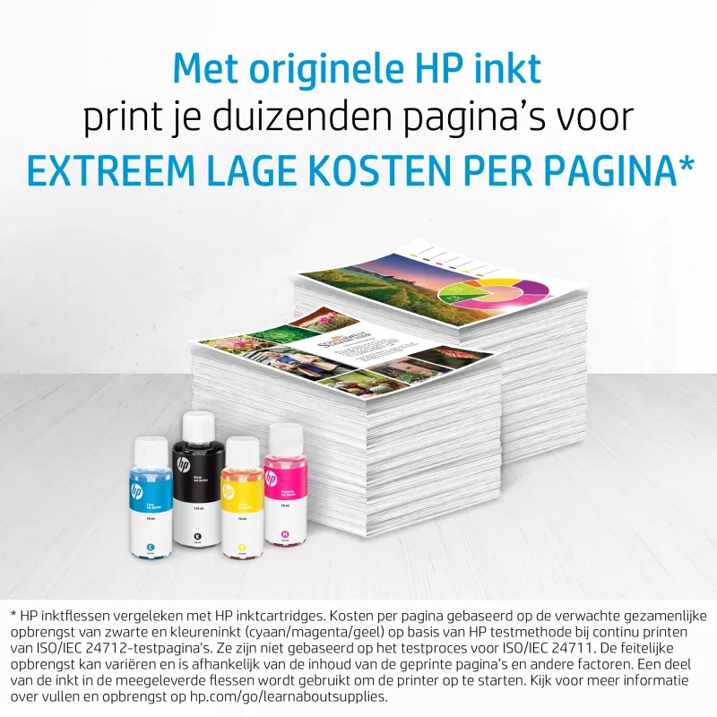 HP GT53XL 135 ml Originalus rašalo butelis, juoda