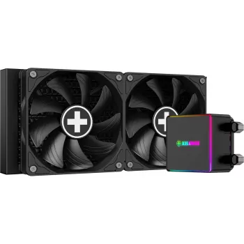 Xilence LiQuRizer RGB XC982 procesoriaus skysčio aušinimo rinkinys 12 cm juodas