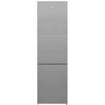 Šaldytuvas INDESIT INKS 1401 S4E1, E energijos klasė, laisvai pastatomas, kombinuotas, 202,5 cm aukščio, sidabrinis