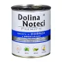 Šlapias šunų ėdalas Dolina Noteci Premium – menkė su brokoliais, 800 g, suaugusiems šunims, be grūdų, be glitimo