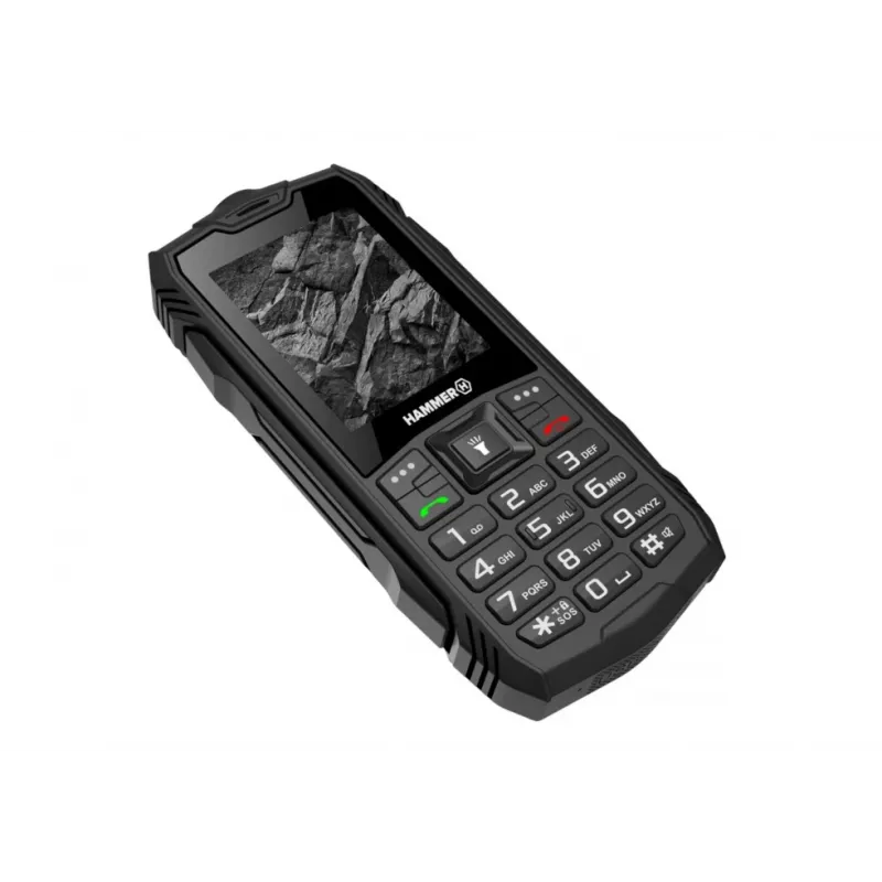 Mobilus telefonas MyPhone Hammer Rock Dual Juoda, 5,5 colio