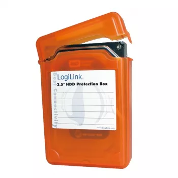 Apsauginė dėžutė HDD 3.5 colio, oranžinė