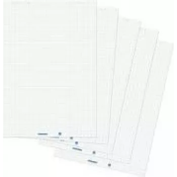 Flipchart popierius Franken ZUF2180 su tinkleliu 68 x 99 cm, 20 lapų bloknote, 5 bloknotai