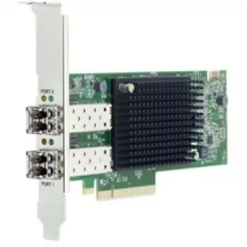 Brocade Emulex LPE35002-M2 – pagrindinės magistralės adapteris – PCIe 4.0 x8 žemo profilio – 32Gb Fibre Channel Gen 7 (trumpoji banga) x 2