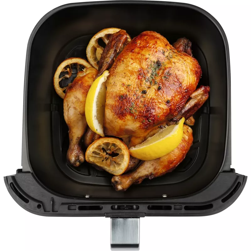 ProfiCook PC-FR 1269 H karšto oro gruzdintuvė 8 L 1800 W juoda, nerūdijantis plienas