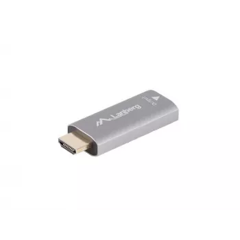 Adapteris vaizdo kabeliui Lanberg AD-HD-DP-01 HDMI Type A DisplayPort sidabrinis