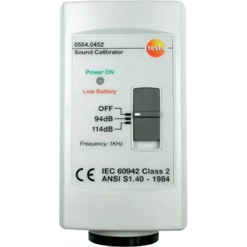 Testo 0554 0452 Garso lygio matuoklis Skaitmeninis 0–114 dB (0554 0452)