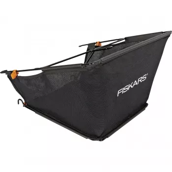 Fiskars StaySharp 1000592 vejapjovės žolės surinkimo krepšys, juodas