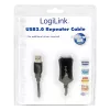 LogiLink USB 2.0 kartotuvinis laidas - 5 m USB A laidas