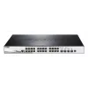 D-Link DGS-1510-28XMP valdomas L2/L3 Gigabit Ethernet (10/100/1000) „Power over Ethernet“ (PoE) jungiklis, juodas, pilkas