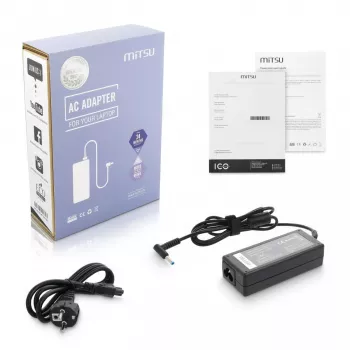 Maitinimo adapteris MITSU HP 5ZM032 19,5V 3,33A su 4,5×3,0 mm kištuku