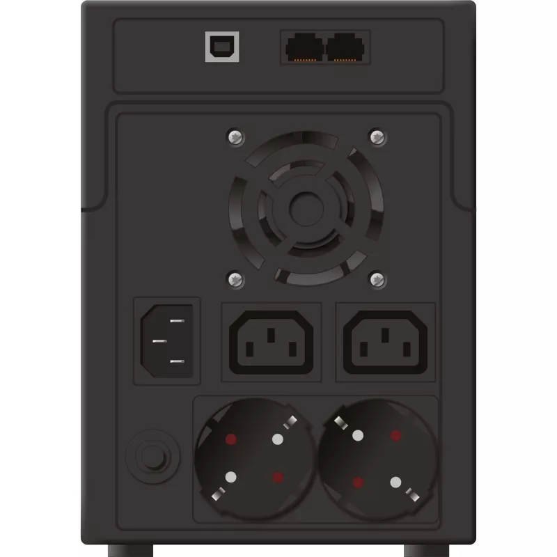 PowerWalker VI 2200 SHL Schuko nepertraukiamo maitinimo šaltinis (UPS) Linijinis-interaktyvus 2.2 kVA 1200 W 4 AC lizdai
