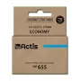 Actis KH-655CR kasetė (pakaitalas HP 655 CZ110AE; standartinė; 12 ml; žydra)