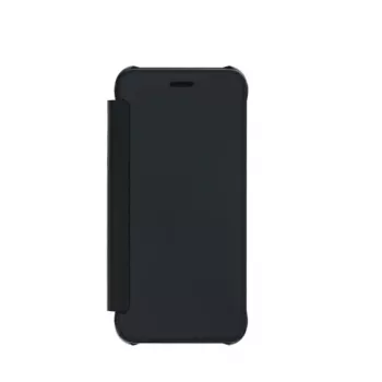 Dėklas-piniginė su veidrodžiu Tellur iPhone 8 – juoda dirbtinė oda