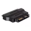 Adapteris SATA SATA 22 kontaktų moteriškas SATA 13 kontaktų vyriškas Juodas DeLOCK