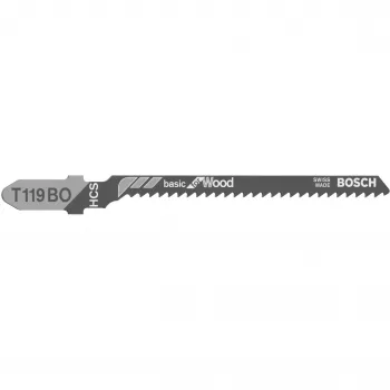 Bosch 2 608 630 310 pjūklo geležtė dėlionėms, HCS plienas, 5 vnt.