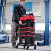 Riedėjimo platforma Einhell E-Case sisteminėms dėžėms, juoda, apkrova iki 120 kg
