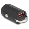 DeLOCK 64277 Automobilinis greitasis įkroviklis su USB prievadu, juodas