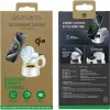 Belaidis įkroviklis 4smarts Qi2 Aura Sound Baltas – greitas belaidis Qi2 įkrovimas su integruotu garsiakalbiu