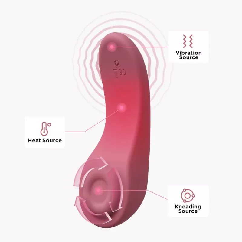 Momcozy LM02 elektrinis krūtų masažuoklis laktacijai palaikyti