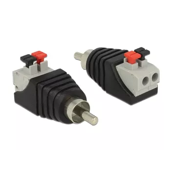 RCA lizdo adapteris su gnybtų bloku DELOCK 65566