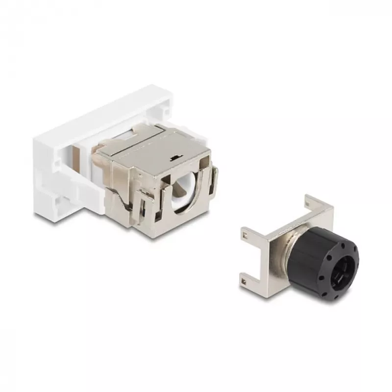 DELOCK RJ45 modulis 90906 Cat.6A 180° beįrankis