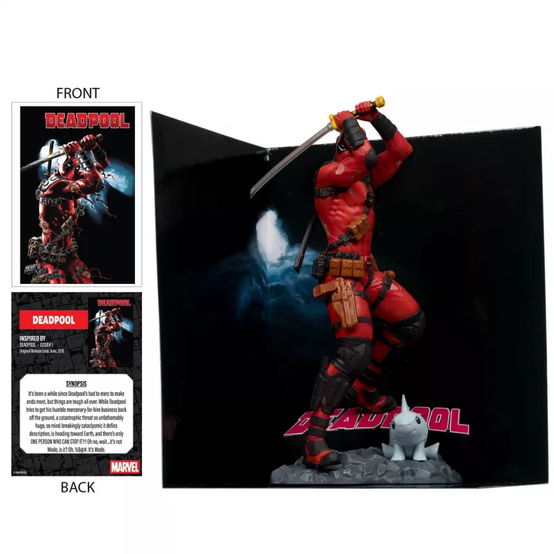 MCFARLANE Marvel Deadpool Scale Collectible 1/10 (14822) – Kolekcinė figūrėlė