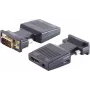 VGA į HDMI adapteris ShiverPeaks 10-01005 su 3,5 mm garso lizdu