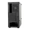 Korpusas IBOX LUPUS 27 Midi Tower ATX, grūdintas stiklas, RGB, 455×200×380 mm, palaiko ATX, GPU iki 32 cm
