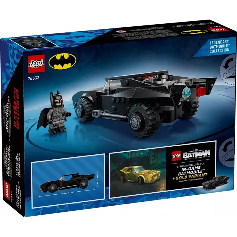 LEGO BATMAN 76332 Betmeno Batmobilis