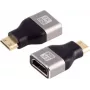 Adapteris HDMI-C ShiverPeaks 8K Metal – kompaktiškas HDMI į USB-C vaizdo adapteris, palaiko 8K