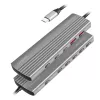 LOGILINK Ultra plonas USB 3.2 skirstytuvas 2xUSB-A, 8xUSB-C, PD, 100W