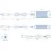 Maitinimo adapteris Teltonika 50V 2.6A PR313EU3 tinklo jungikliams