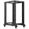 Lanberg Atviras Stovas 22U 600x1000 Juodas (22HE, 19 col.)
