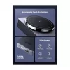 UGREEN W528 belaidis magnetinis 2-in-1 įkroviklis ausinėms ir telefonams, pilka, apsauga nuo trumpojo jungimo ir per žemos įtampos