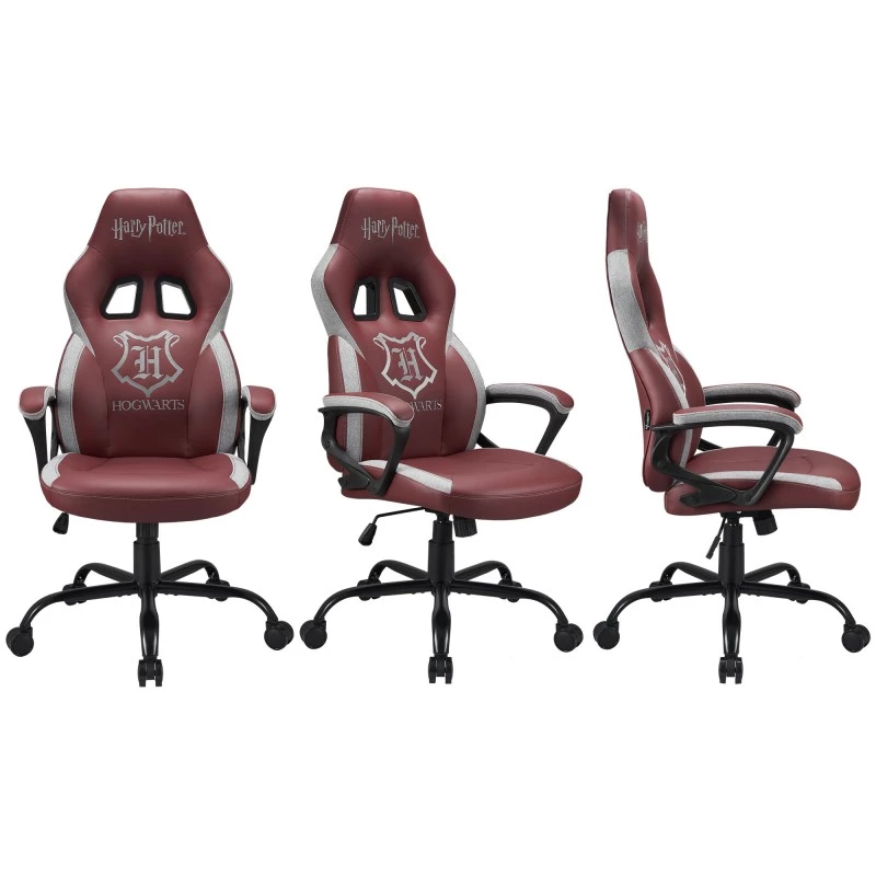 Subsonic SA5642-H1 biuro kėdė su paminkštinta sėdyne ir atlošu, ruda/balta