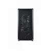 PC korpusas Cooler Master MasterFrame 500 Mesh – juodas su permatomu šonu, ATX/EATX, 2x200 mm priekyje, 1x120 mm gale
