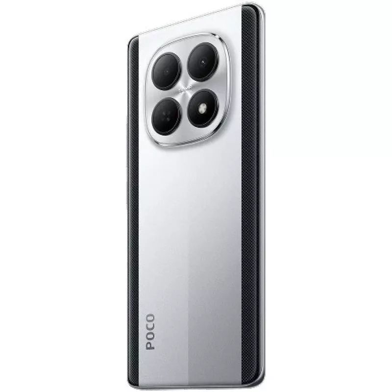 POCO M8 5G 17,2 cm (6,77 inch) Hybrid Dual SIM USB Type-C 8 GB 512 GB 5520 mAh sidabrinis