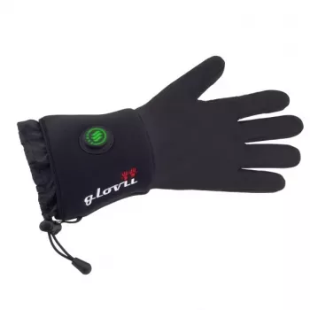Pirštinės Glovii GLBXL su šildymu, liečiamiesiems ekranams, unisex, nailonas/poliesteris, reguliuojami rankogaliai, maitinamos baterija