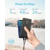 POWER BANK USB 20000 mAh juodos spalvos A1365G11 ANKER