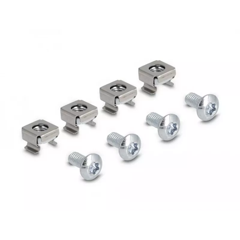 Montavimo kronšteinai DeLOCK 19 colių 450x40mm 2 vnt Juodi Metaliniai